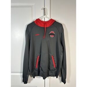 Nike LeBron James Ohio State Buckeyes Therma-FIT Elite Hoodie Mens Medium Gray